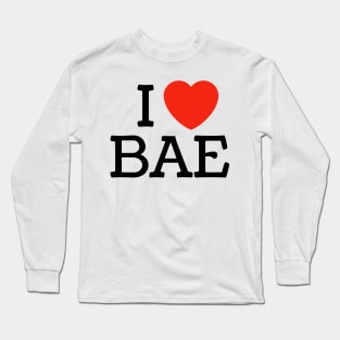 I Heart Bae Long Sleeve T-Shirt